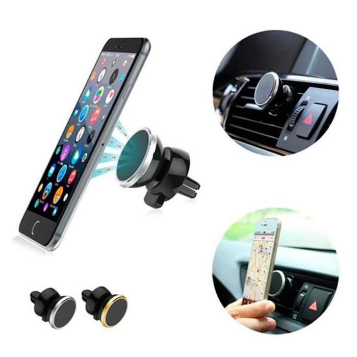 Універсальний автотримач Extradigital Magnetic Holder Black/Silver (CRM4114) зображення 7