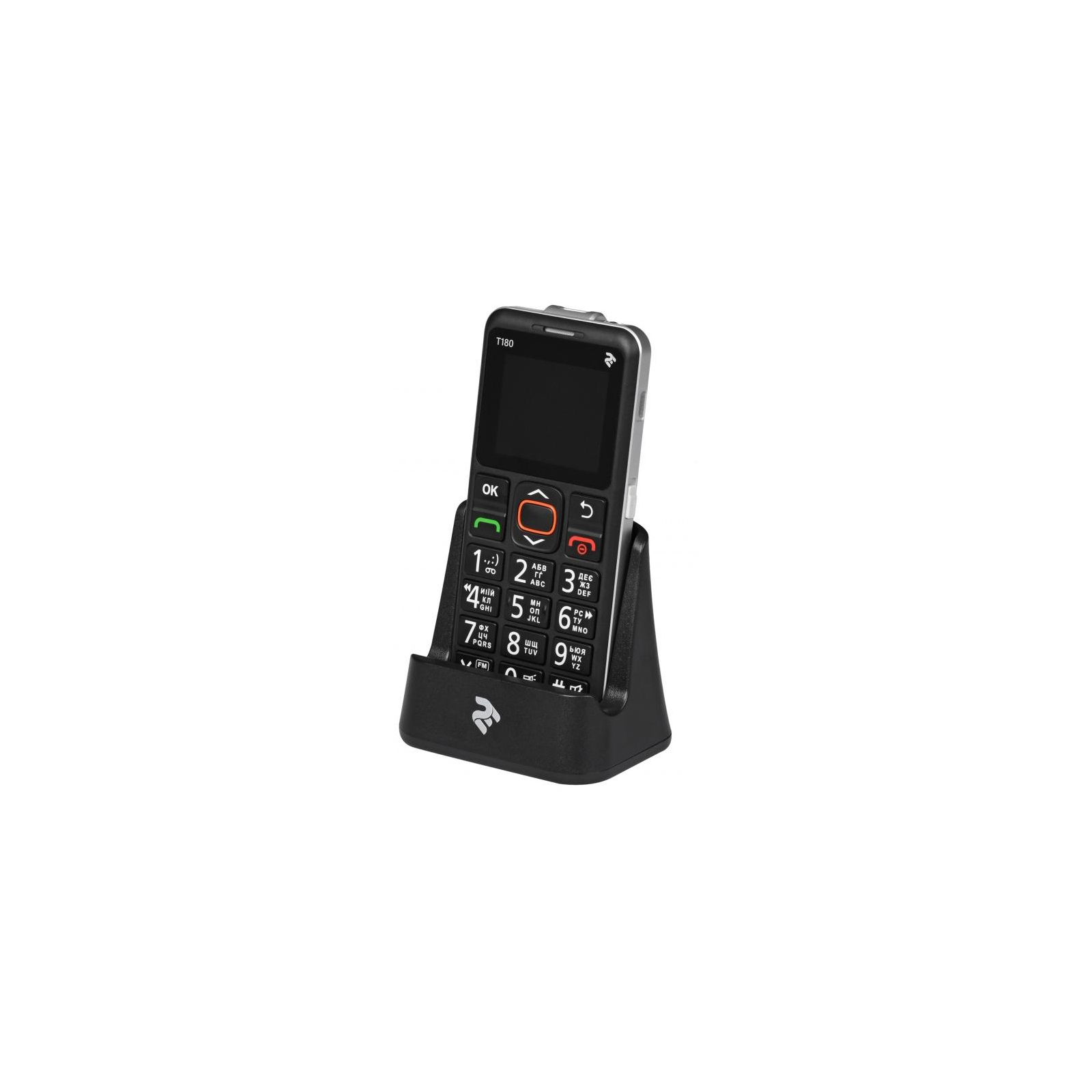 Мобільний телефон 2E T180 Black (708744071125) зображення 5