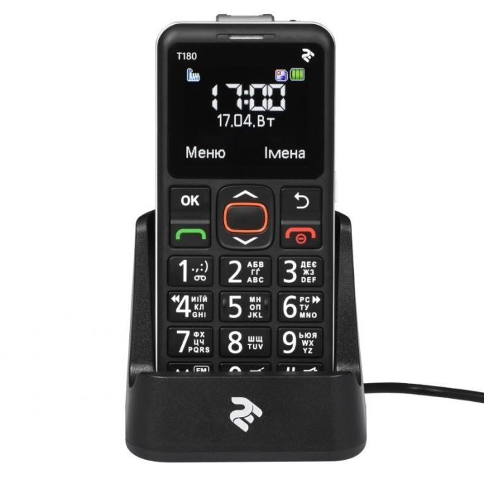 Мобильный телефон 2E T180 Black (708744071125) изображение 7