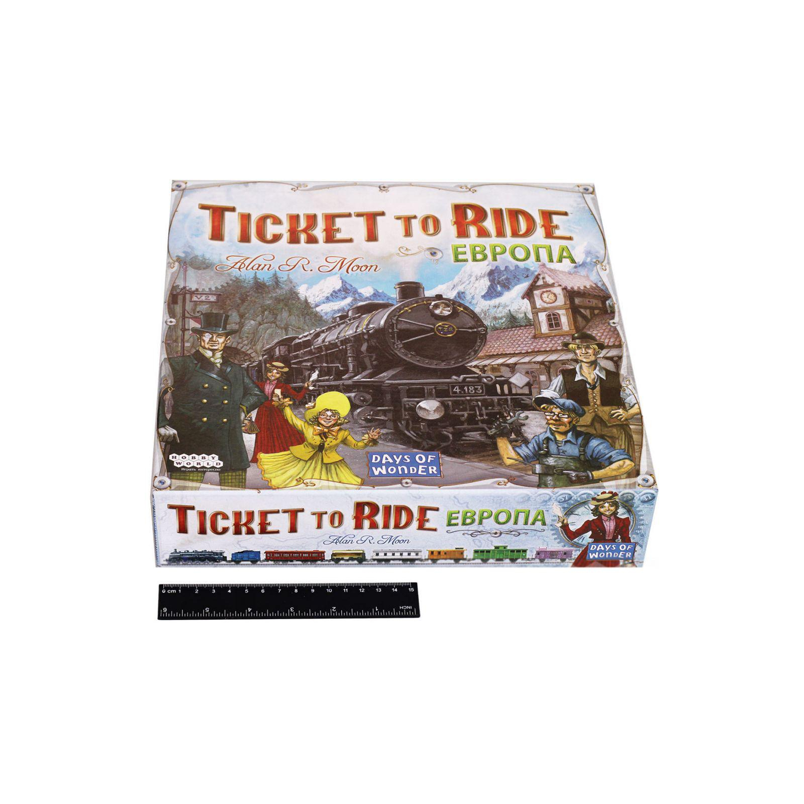Настільна гра Hobby World Ticket to Ride: Європа (3-е рос. вид) (1032) зображення 11