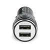 Зарядний пристрій Vinga Dual USB Car Charger aluminium black (VRCCH03BK) зображення 2