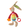 Мягкая игрушка Sigikid Кролик с погремушкой 26 см (41419SK) изображение 2