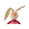 Мягкая игрушка Sigikid Кролик с погремушкой 26 см (41419SK) изображение 5