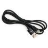 Дата кабель USB 2.0 AM to USB-C 1.0m nylon black Vinga (VCPDCTCNB1BK) зображення 3