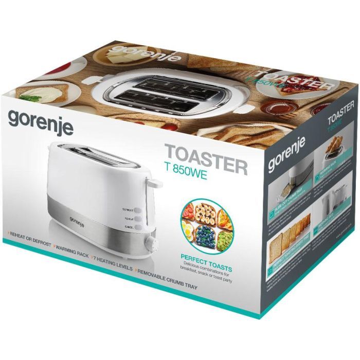 Тостер Gorenje T850WE изображение 2