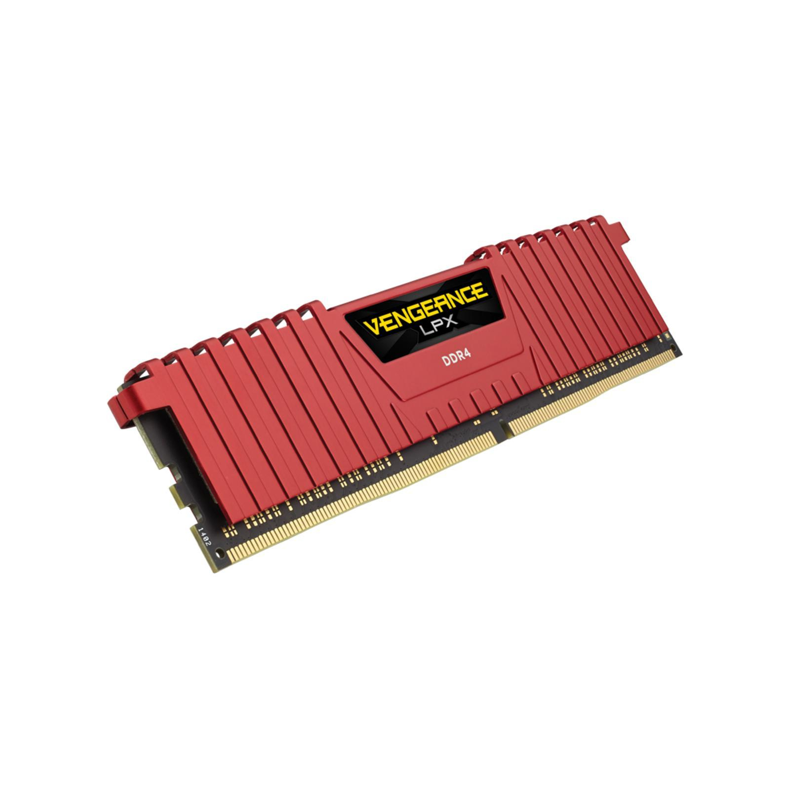Модуль памяти для компьютера DDR4 16GB (2x8GB) 3000 MHz Vengeance LPX Red Corsair (CMK16GX4M2B3000C15R) изображение 2