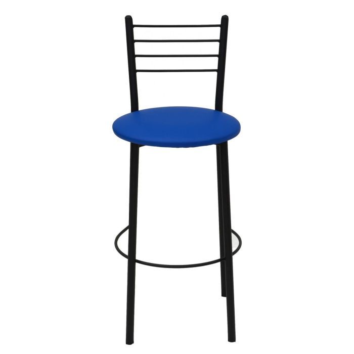 Барний стілець Примтекс плюс барный 1022 Hoker black S-5132 Blue (1022 HOKER black S-5132)