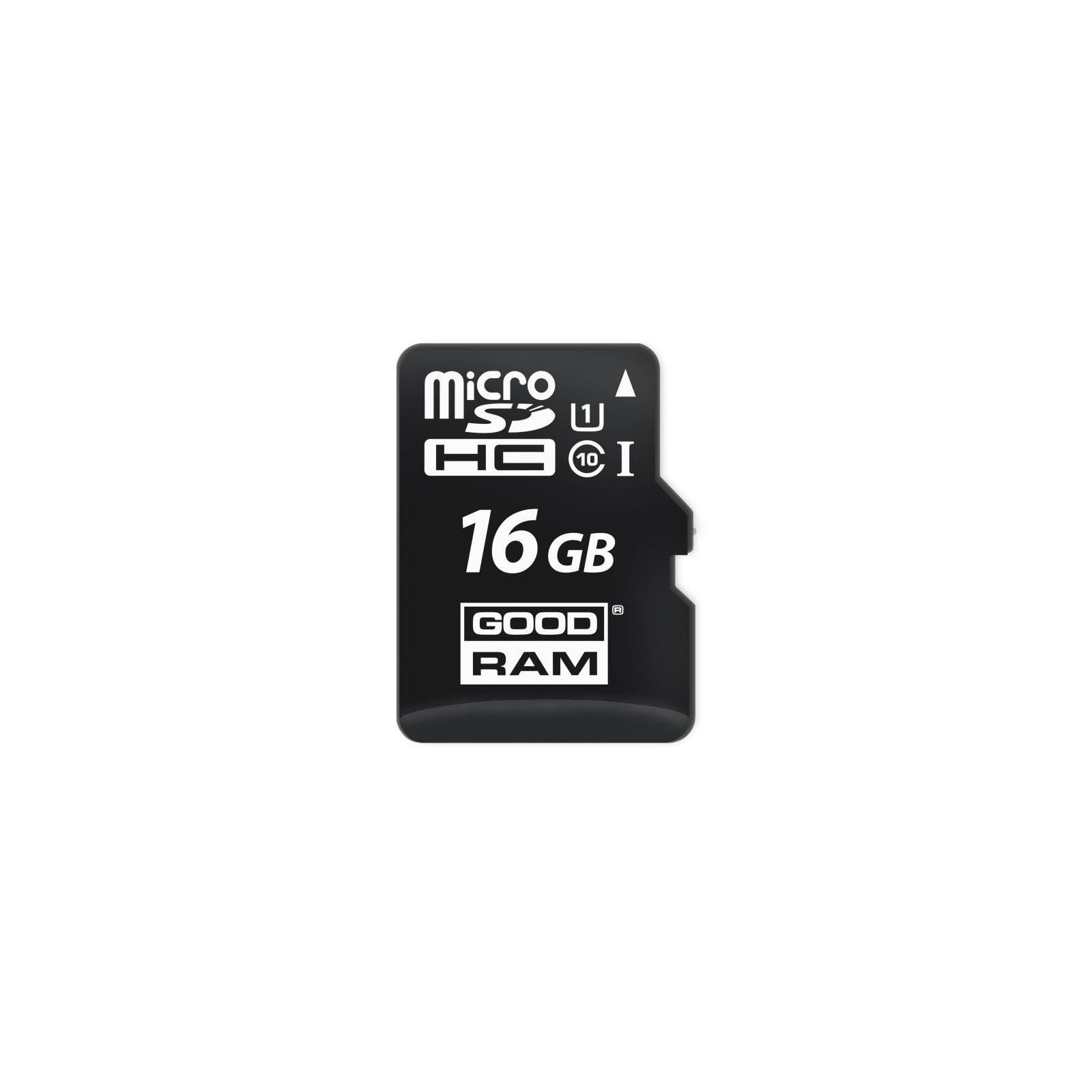 Карта памяти Goodram 16GB microSDHC Class 10 (M1A0-0160R12)