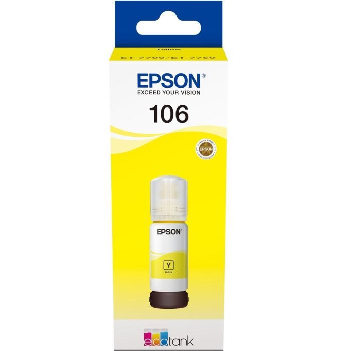 Контейнер с чернилами Epson 106 cyan (C13T00R240)