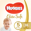 Подгузники Huggies Elite Soft 5 (15-22 кг) Jumbo 28 шт (5029053572611)