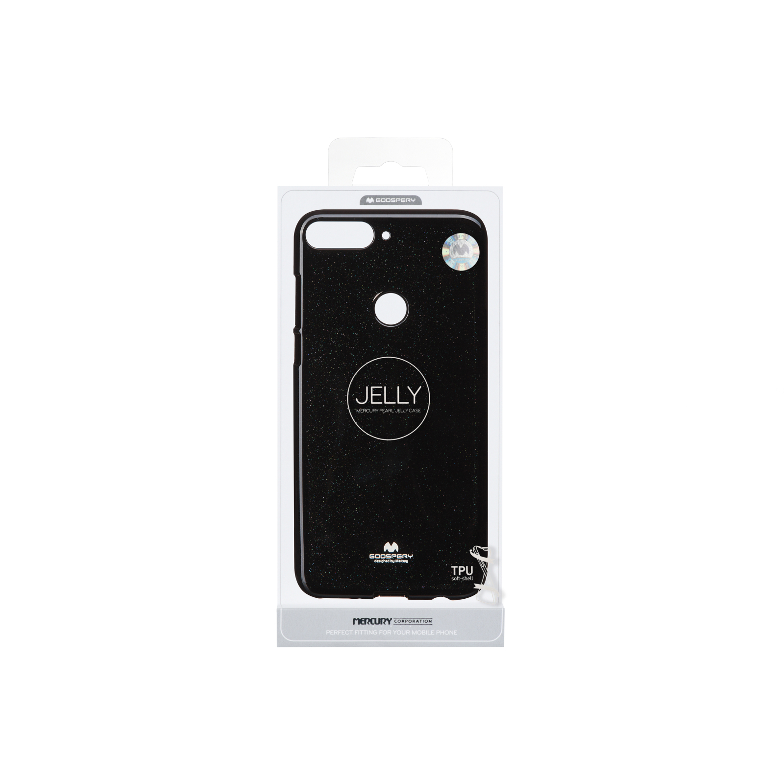 Чохол до мобільного телефона Goospery Jelly Case Huawei Y7 Prime 2018 Black (8809610540454) зображення 3