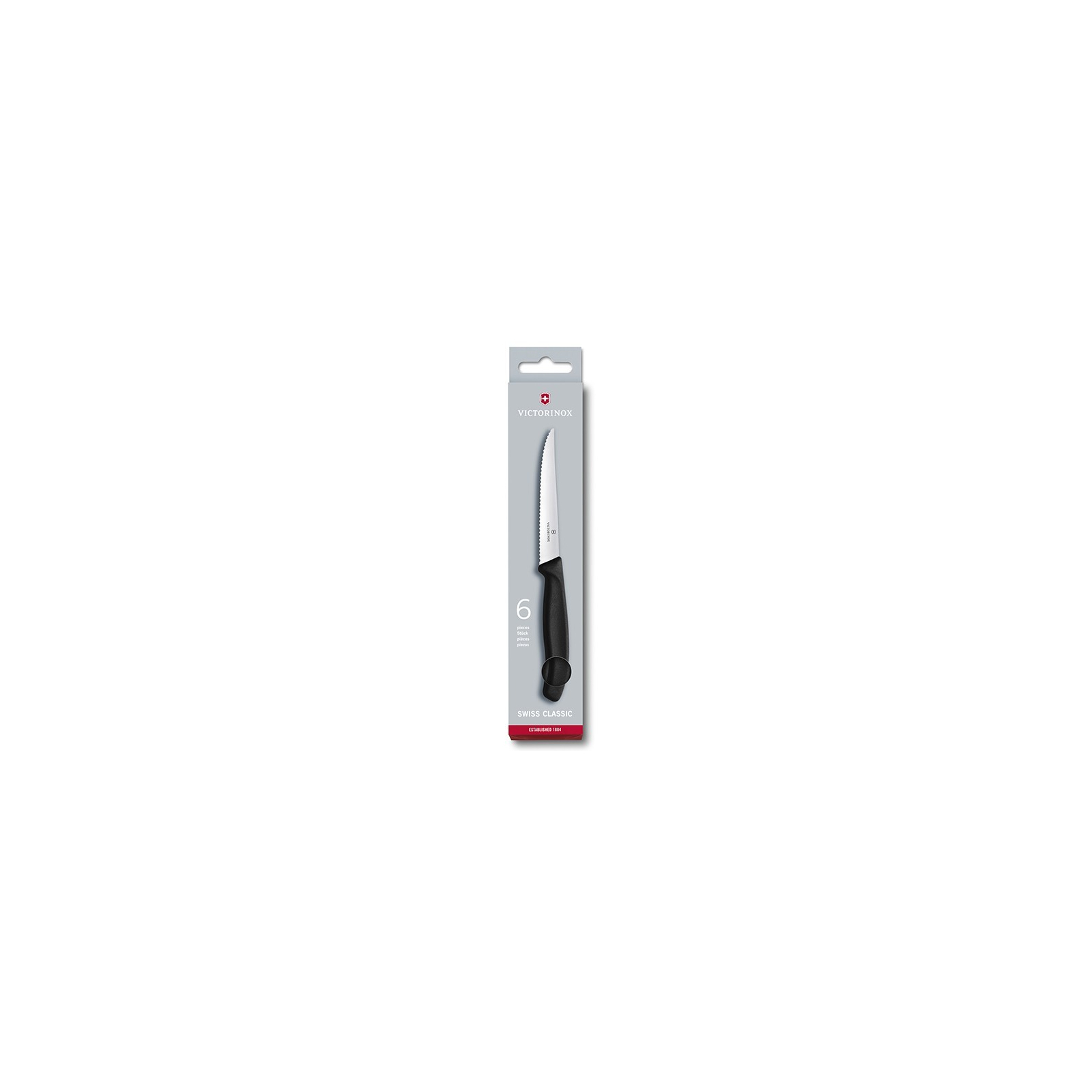 Кухонный нож Victorinox SwissClassic для нарезки 10 см Red (6.7701) изображение 2
