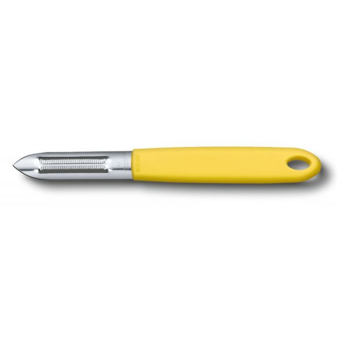 Овощечистка Victorinox 165 мм, серрейторное лезвие, желтая (7.6077.8)
