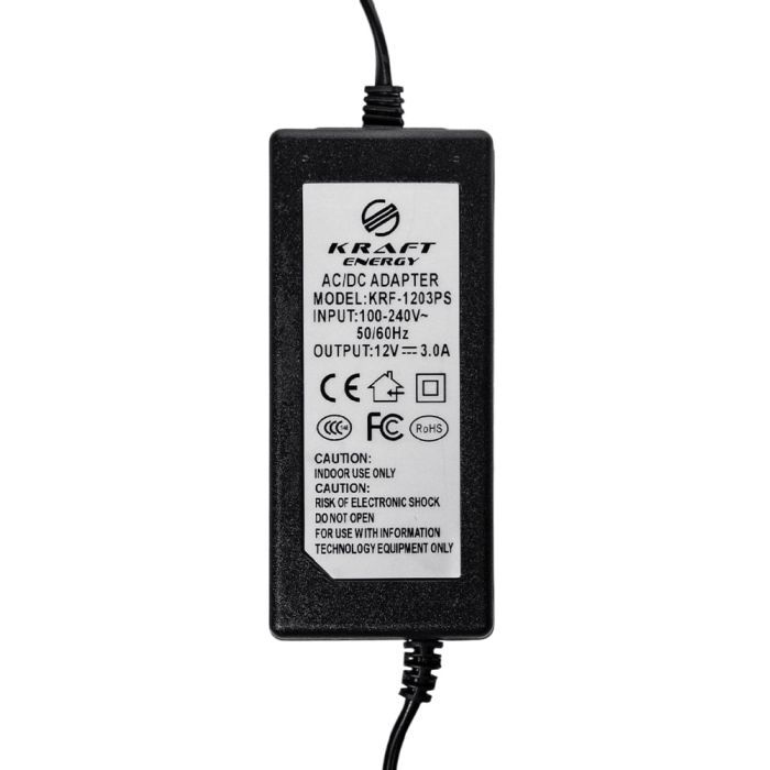 Блок живлення для систем відеоспостереження Kraft Energy KRF-1203PS зображення 4