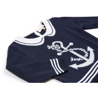 Платье детское Na вязаное (GR7015-110G-blue) изображение 4