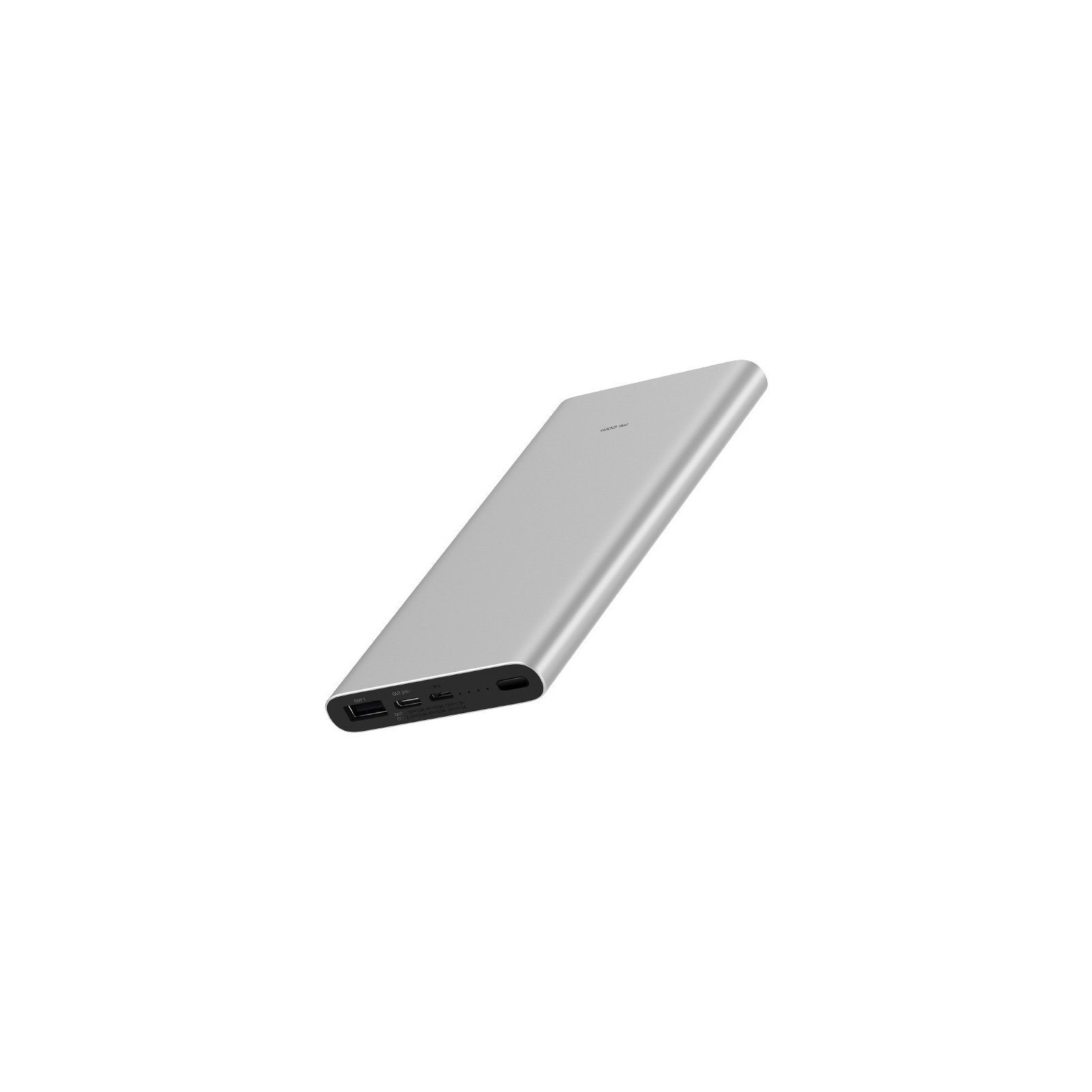 Батарея універсальна Xiaomi Mi Power bank 3 10000mAh QC3.0(Type-C), QC2.0(USB) Silver (PLM12ZM) зображення 2