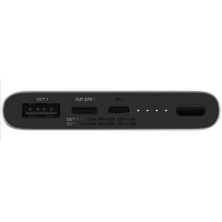 Батарея универсальная Xiaomi Mi Power bank 3 10000mAh QC3.0(Type-C), QC2.0(USB) Silver (PLM12ZM) изображение 3
