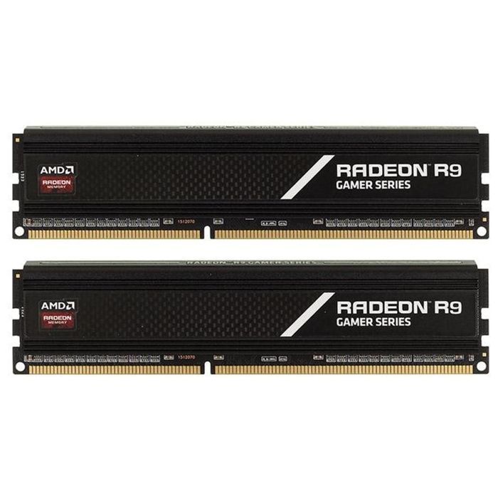Модуль памяти для компьютера DDR4 16GB (2x8GB) 3200 MHz Radeon R9 AMD (R9S416G3206U2K)