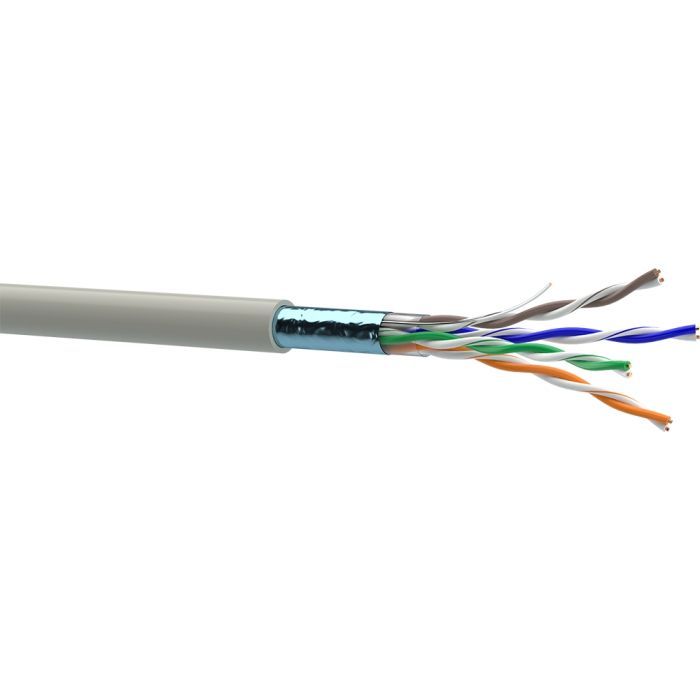 Кабель сетевой OK-Net FTP 305м cat.5e LSFROH (F/UTP-cat.5E LSFROH) (КПВнг-HFЭ-ВП (200) 4*2*0,51) изображение 2