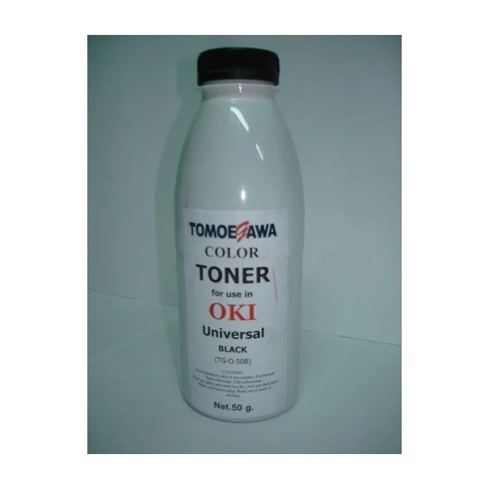 Тонер OKI UNIVERSAL 50г Black Tomoegawa (TG-O-50B)