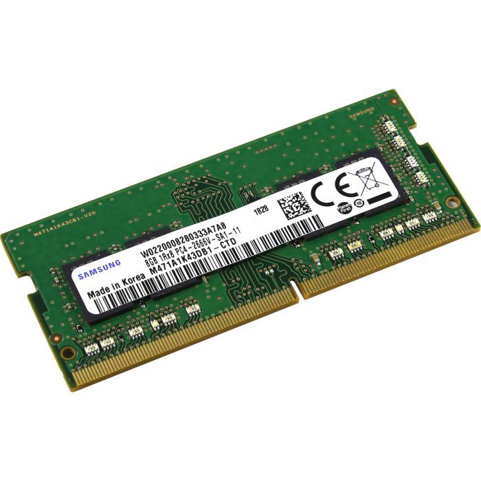 ᐈ Купить модуль памяти для ноутбука Samsung SoDIMM DDR4 8GB 2666