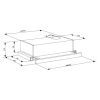 Витяжка кухонна Eleyus LOTUS 470 50 WH (LOTUS47050WH) зображення 9