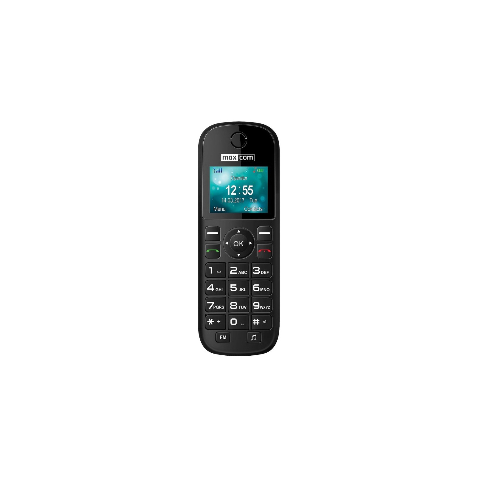 Мобильный телефон Maxcom MM35D Black изображение 3