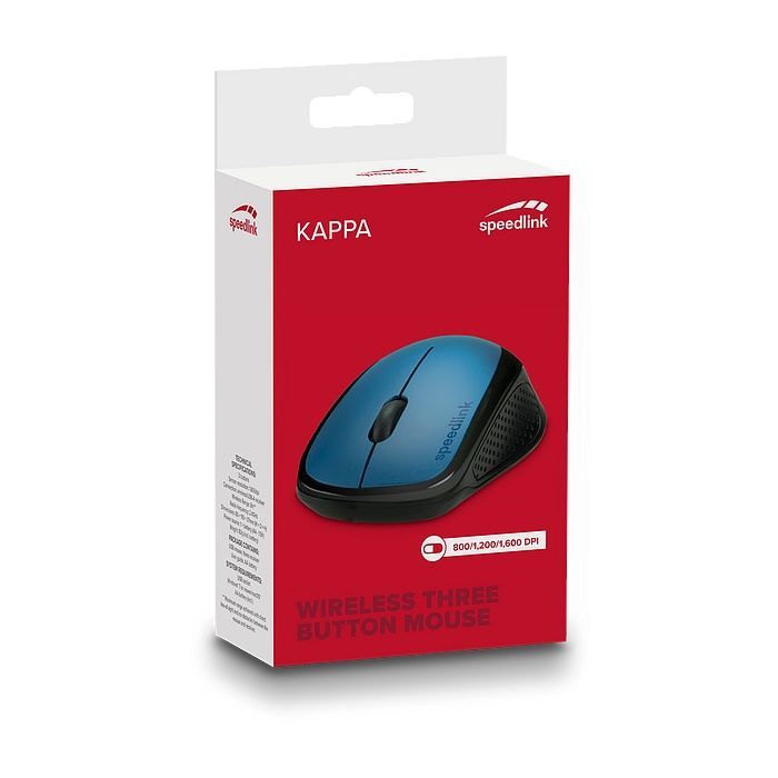 Мышка Speedlink Kappa Wireless Red (SL-630011-RD) изображение 3