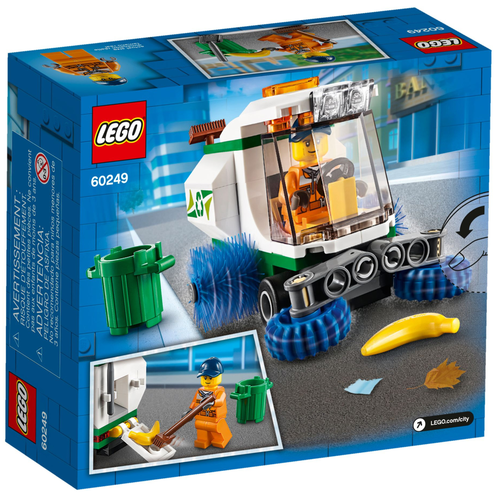 Конструктор LEGO City Great Vehicles Двірник 89 деталей (60249) зображення 6