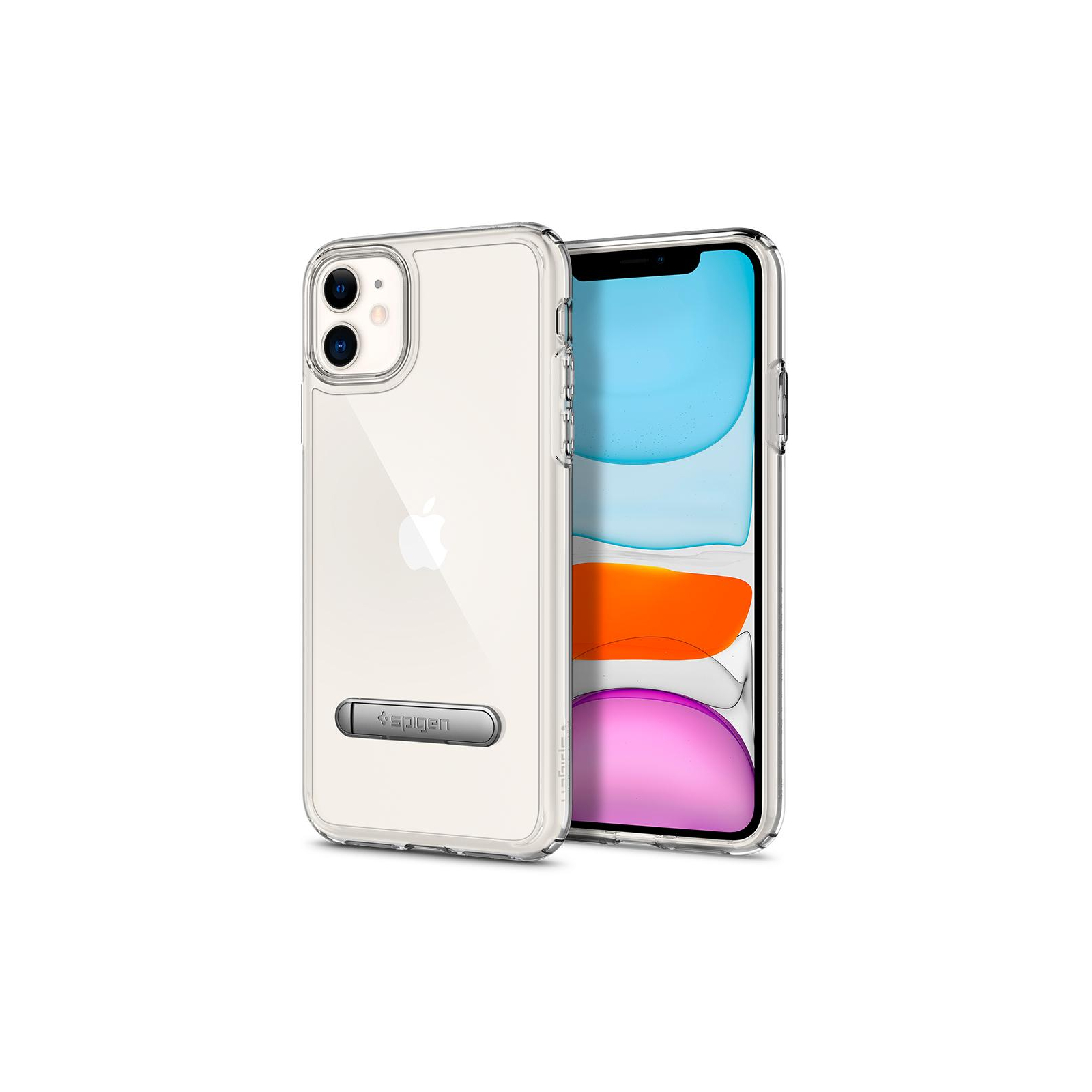 Чехол для мобильного телефона Spigen iPhone 11 Ultra Hybrid S, Crystal Clear (076CS27433) изображение 11