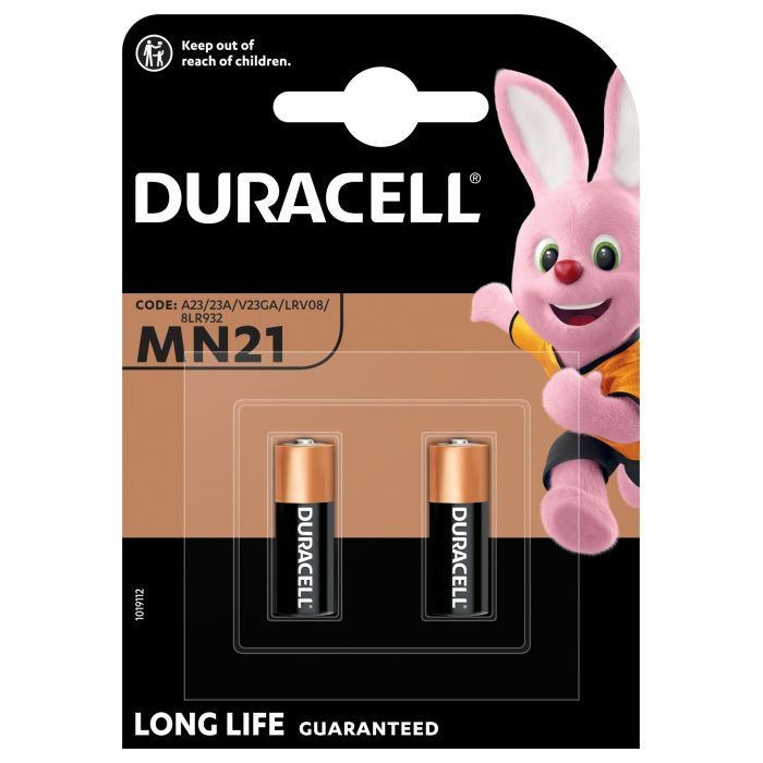 Батарейка Duracell MN21 / A23 12V * 2 (5007812) изображение 2