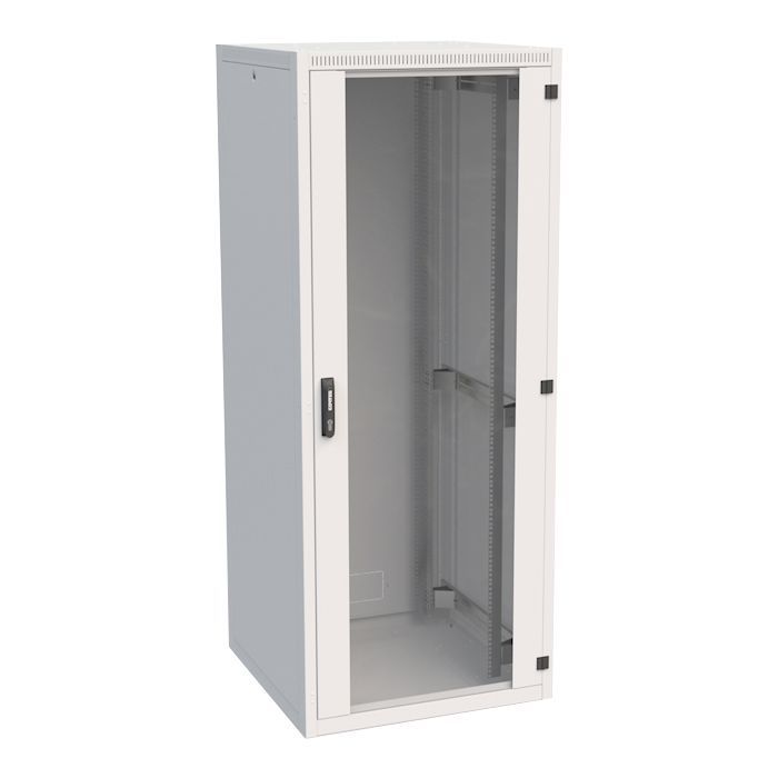 Шкаф напольный Conteg iSEVEN 19", 27U 600x800, RAL7035 (RI7-27-60/80)