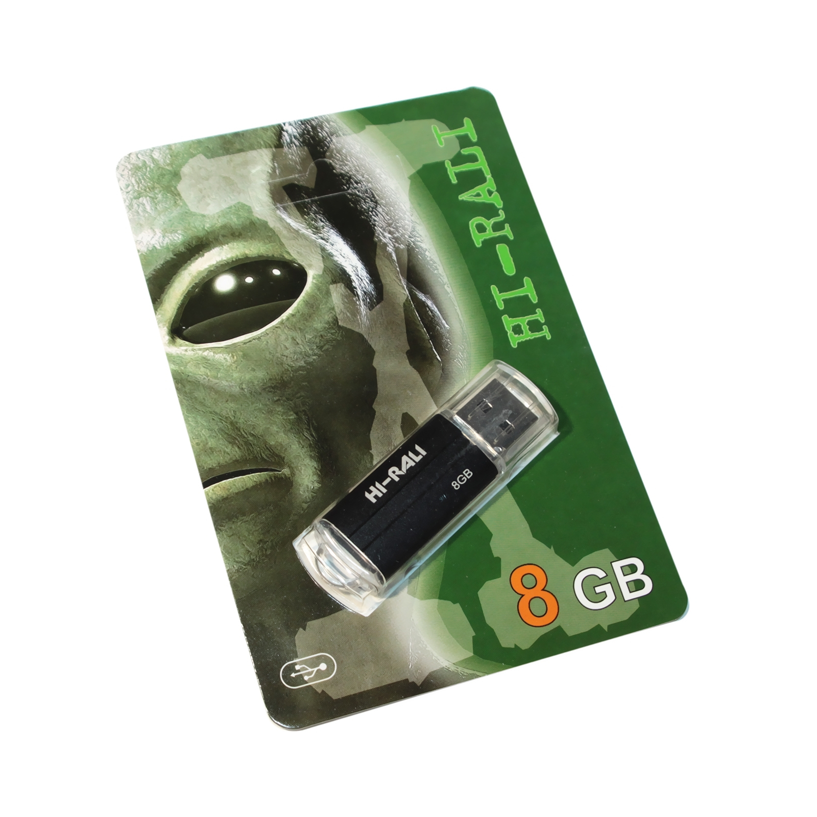 USB флеш накопитель Hi-Rali 8GB Corsair Series Black USB 2.0 (HI-8GBCORBK)