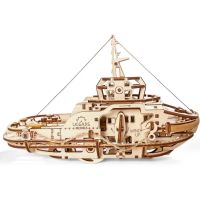 Конструктор Ugears механический Буксир (70078) изображение 3