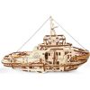 Конструктор Ugears механический Буксир (70078) изображение 3