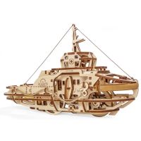 Конструктор Ugears механический Буксир (70078) изображение 4