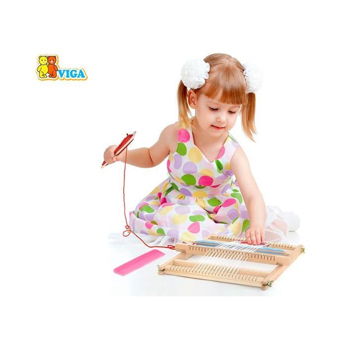 Набор для творчества Viga Toys Ткацкий станок (58392) изображение 4