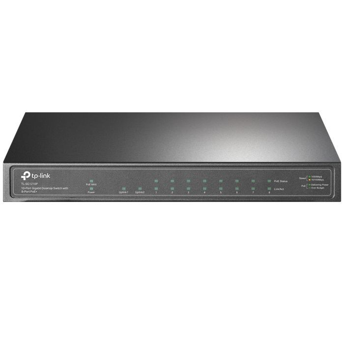Коммутатор сетевой TP-Link TL-SG1210P изображение 2