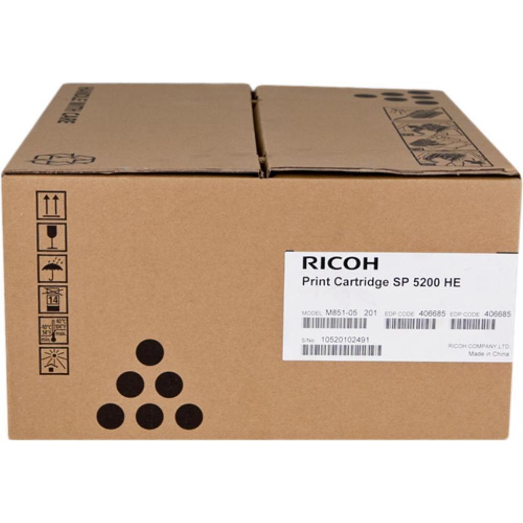 Тонер-картридж Ricoh SP5200/SP5210 OLD p/n 406685 Black 25K (821229) изображение 2