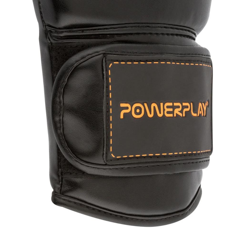 Боксерские перчатки PowerPlay 3016 12oz Black/Orange (PP_3016_12oz_Black/Orange) изображение 6