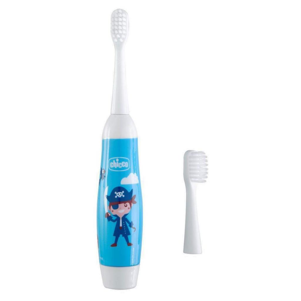 Дитяча зубна щітка Chicco електрична блакитна (08545.00)