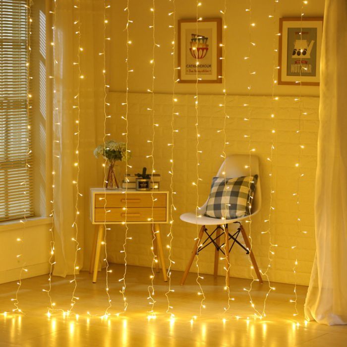Гірлянда ColorWay світлодіодна завіса 300 LED 3x3 м 220 В (CW-GW-300L33V) зображення 6