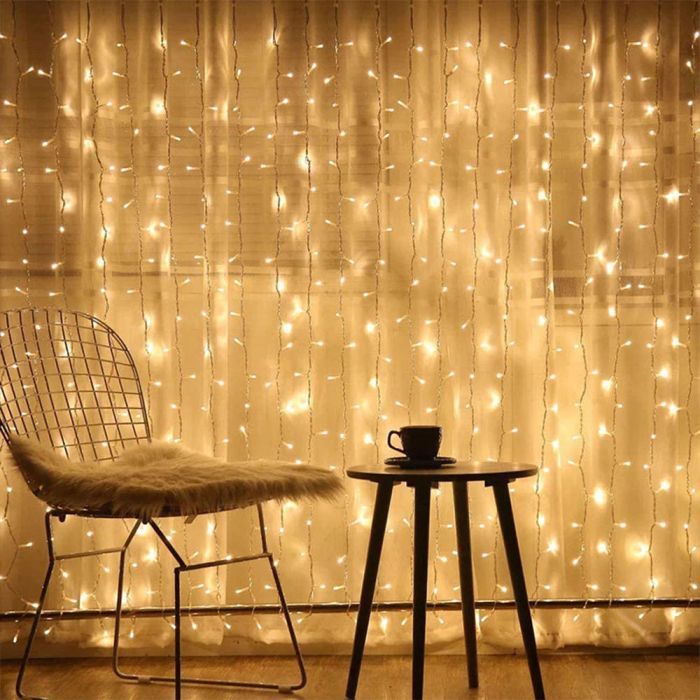 Гірлянда ColorWay світлодіодна завіса 300 LED 3x3 м 220 В (CW-GW-300L33V) зображення 7