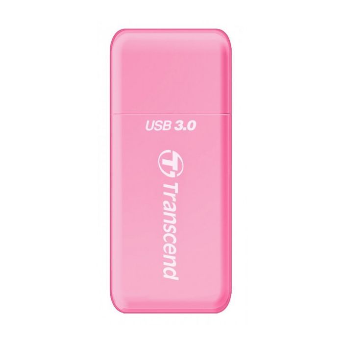 Считыватель флеш-карт Transcend USB 3.0/3.1 Gen 1 Pink (TS-RDF5R)