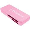Считыватель флеш-карт Transcend USB 3.0/3.1 Gen 1 Pink (TS-RDF5R) изображение 2