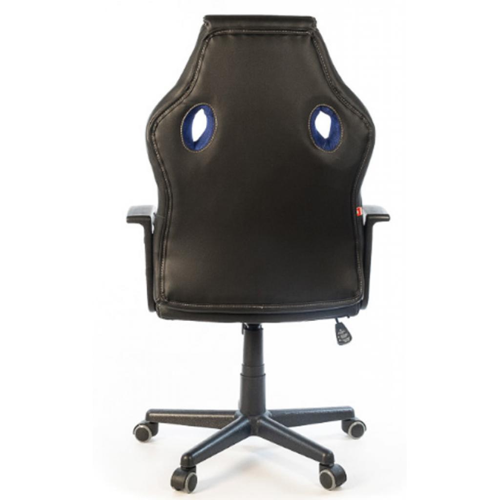 Офісне крісло Аклас Анхель PL TILT чорно-синій (20996) зображення 5