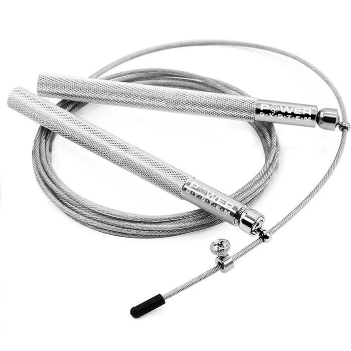 Скакалка Power System Rope PS-4064 Silver (PS_4064_Silver) зображення 2