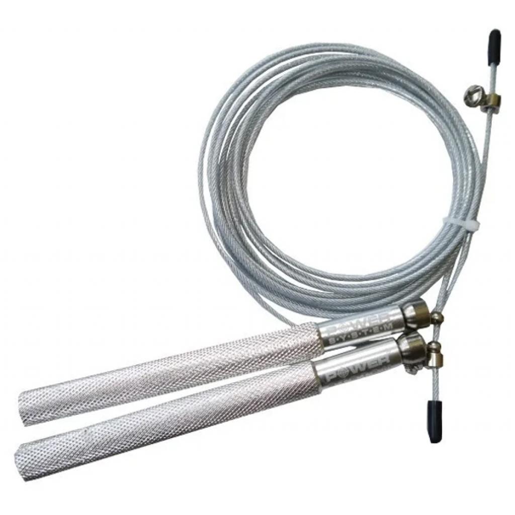 Скакалка Power System Rope PS-4064 Silver (PS_4064_Silver)