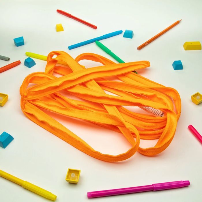 Пенал Zipit Neon Jumbo Crazy Orange (ZTJ-NN-4) изображение 4