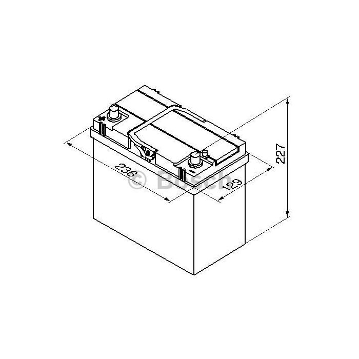 Аккумулятор автомобильный Bosch 45А (0 092 S40 220) изображение 6